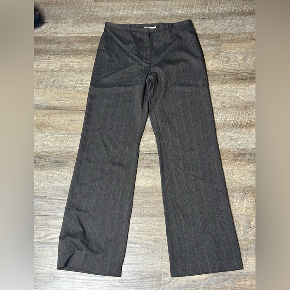 Gray Pinstripe Trousers - Picture 3 of 6